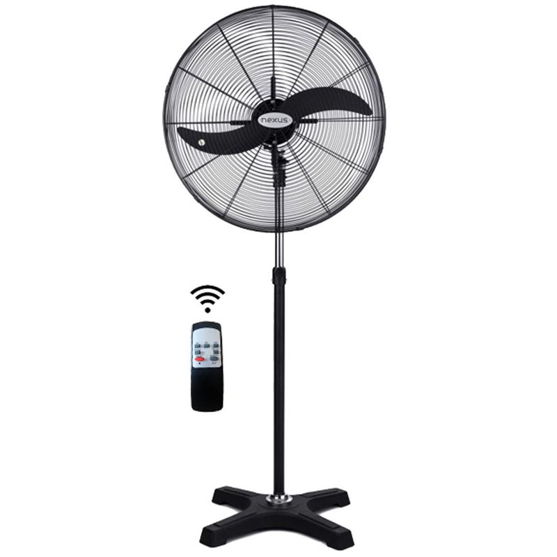 Mistral Plus FA-500RC Επαγγελματικός Ανεμιστήρας Ορθοστάτης 130W Διαμέτρου 50.8cm με Τηλεχειριστήριο