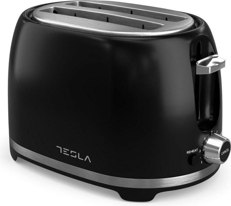 Tesla TS200BX  Φρυγανιέρα 2 Θέσεων  800W Μαύρο