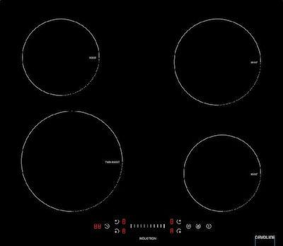 Davoline V6T15 DUAL Κεραμικές εστίες Αυτόνομες