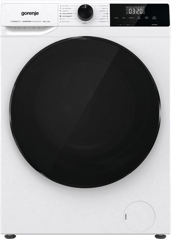 Gorenje Πλυντήριο-Στεγνωτήριο Ρούχων 10kg/6kg Ατμού 1400 Στ