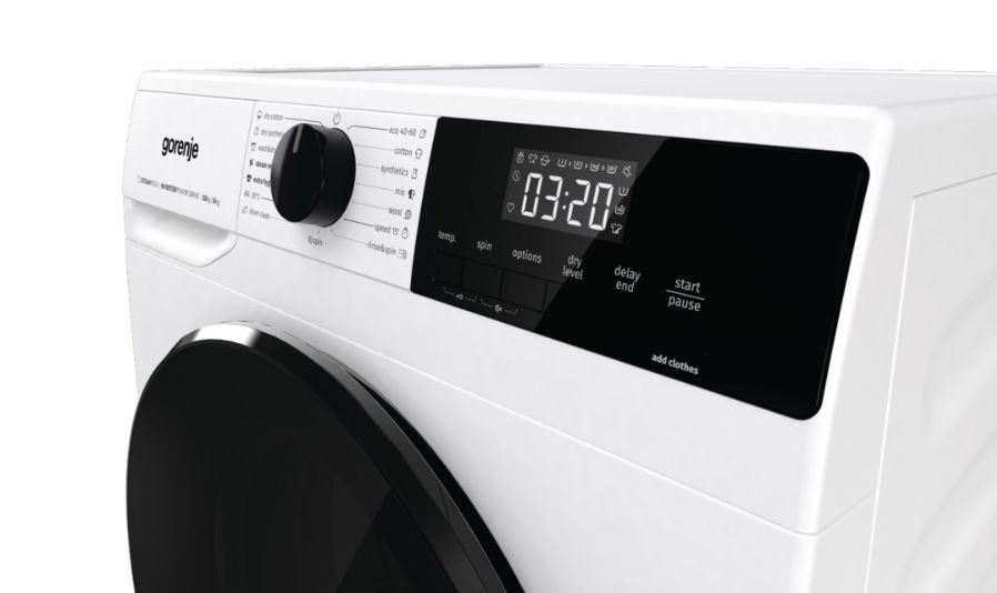 Gorenje Πλυντήριο-Στεγνωτήριο Ρούχων 10kg/6kg Ατμού 1400 Στ