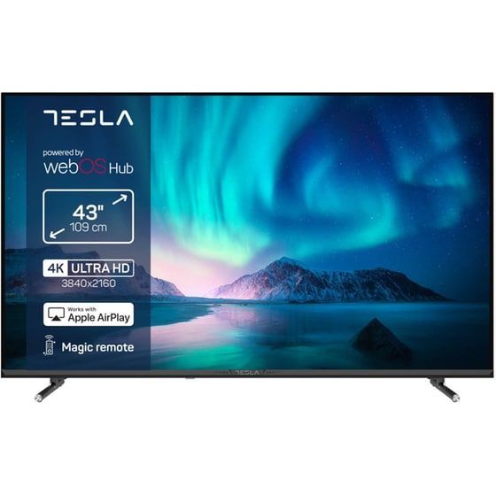 Tesla LED 43" 4K Smart Τηλεόραση 43E645BUW