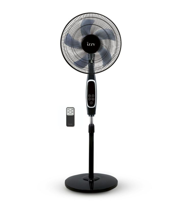 Izzy IZ-9042 Ανεμιστήρας Δαπέδου 70W Διαμέτρου 40cm με Τηλεχειριστήριο