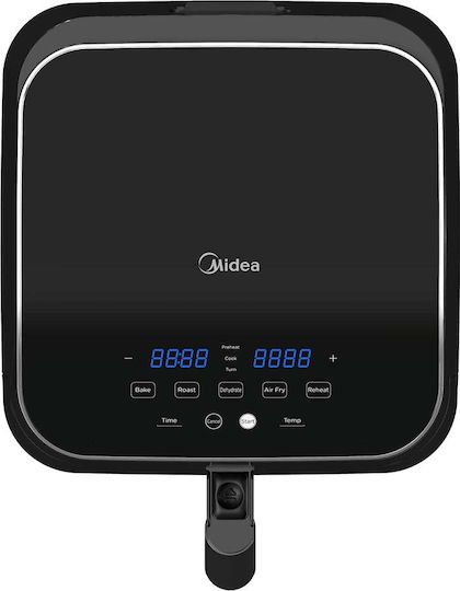 Midea Air Fryer 5.7lt Μαύρο MF-CN55D