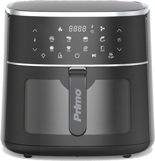 Primo Air Fryer 8lt Μαύρο PRAF-40459
