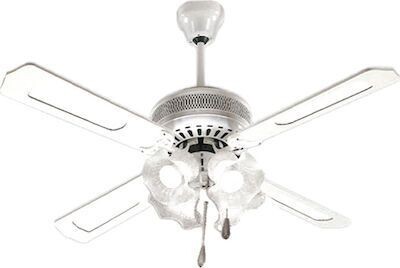 02-00102-1 Ανεμιστήρας Οροφής 132cm με Φως Λευκός 02-00102-1 Ανεμιστήρας Οροφής 132cm με Φως Λευκός