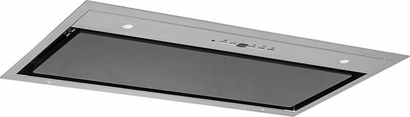 Davoline Inside 60 IX Μηχανισμός Απορρόφησης 60cm Inox / Black-Τηλεφωνική  παραγγελία