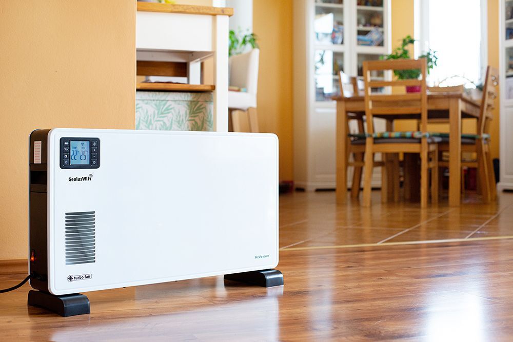 Rohnson TURBO  R-019 Θερμοπομπός Δαπέδου 2300W-Παραλαβή μόνο από κατάστημα!