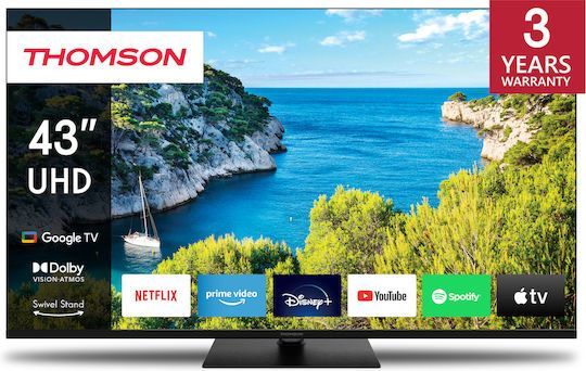 Thomson Smart Τηλεόραση 43" 4K UHD LED 43UG5C14 HDR
