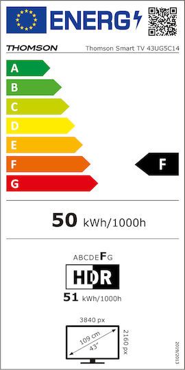 Thomson Smart Τηλεόραση 43