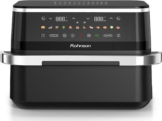 Rohnson Air Fryer 9lt Μαύρο R-28019