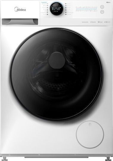 Midea Πλυντήριο Ρούχων 12kg 1400 Στροφών MF200W120WB/W-GR