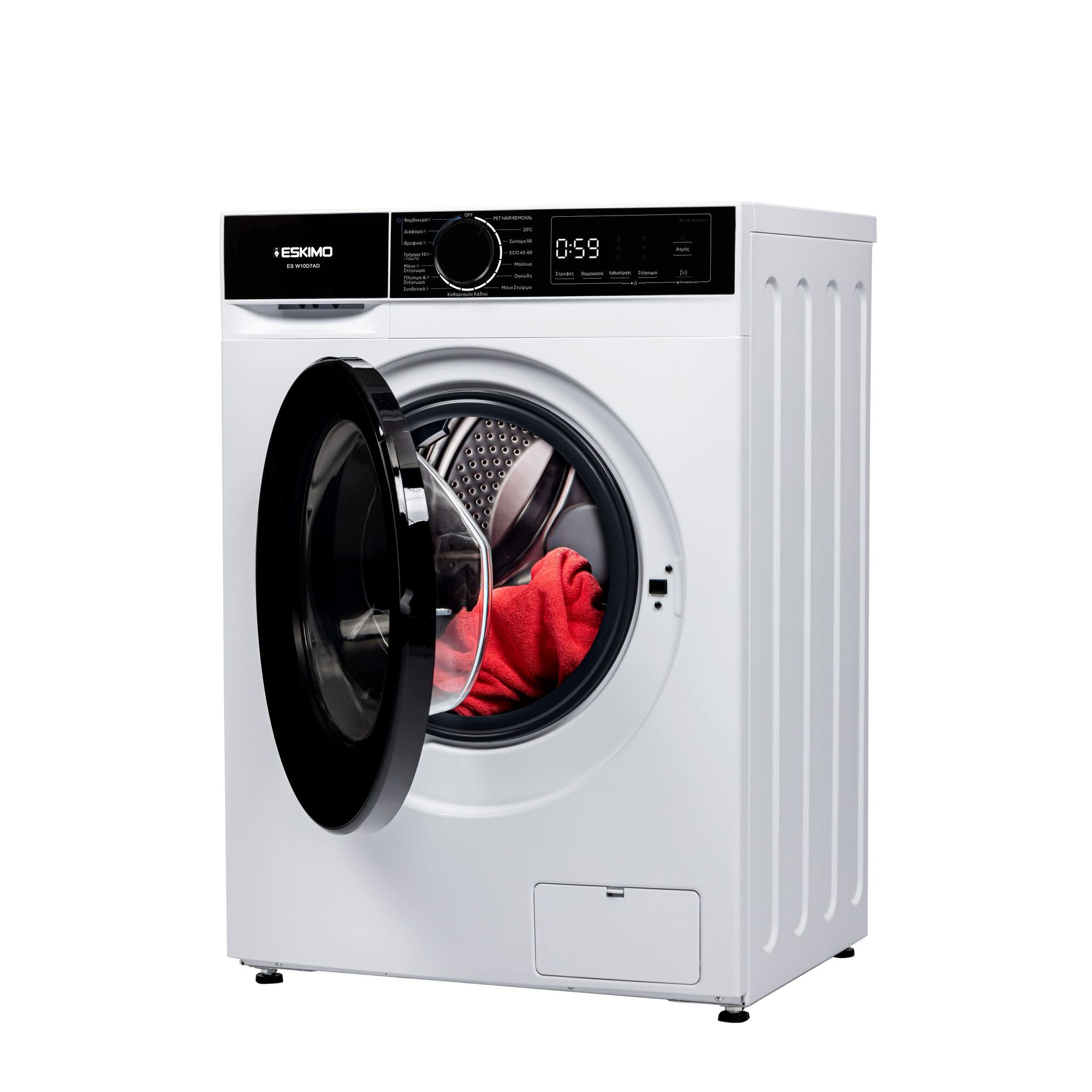 ΠΛΥΝΤΗΡΙΟ 10KG - ΣΤΕΓΝΩΤΗΡΙΟ 7KG ESKIMO ES W10D7AD