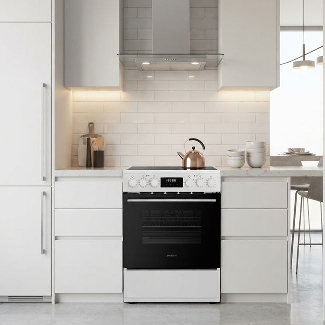 ΗΛΕΚΤΡΙΚΗ ΚΟΥΖΙΝΑ ΚΕΡΑΜΙΚΗ DAVOLINE CMFW 1100 WH