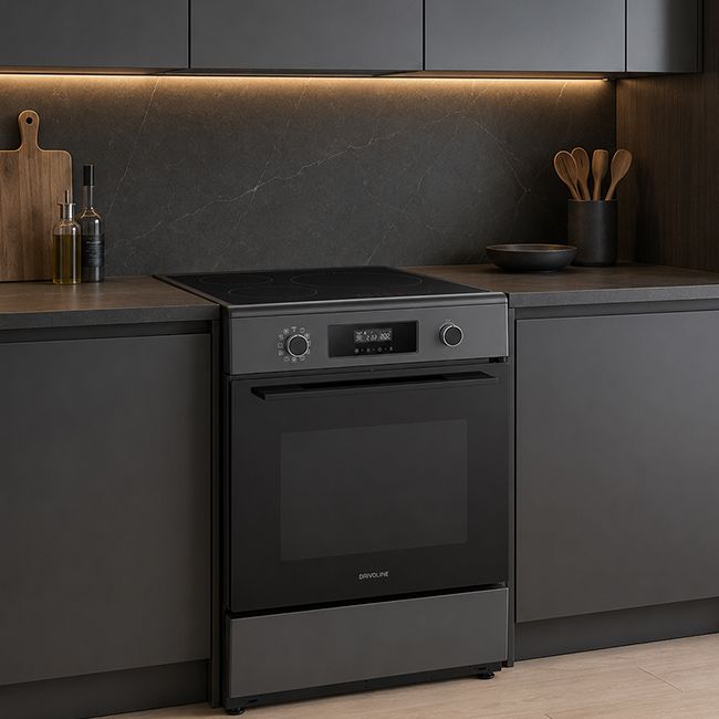 ΗΛΕΚΤΡΙΚΗ ΚΟΥΖΙΝΑ ΕΠΑΓΩΓΙΚΗ FCIB 1100 TOTAL BLACK