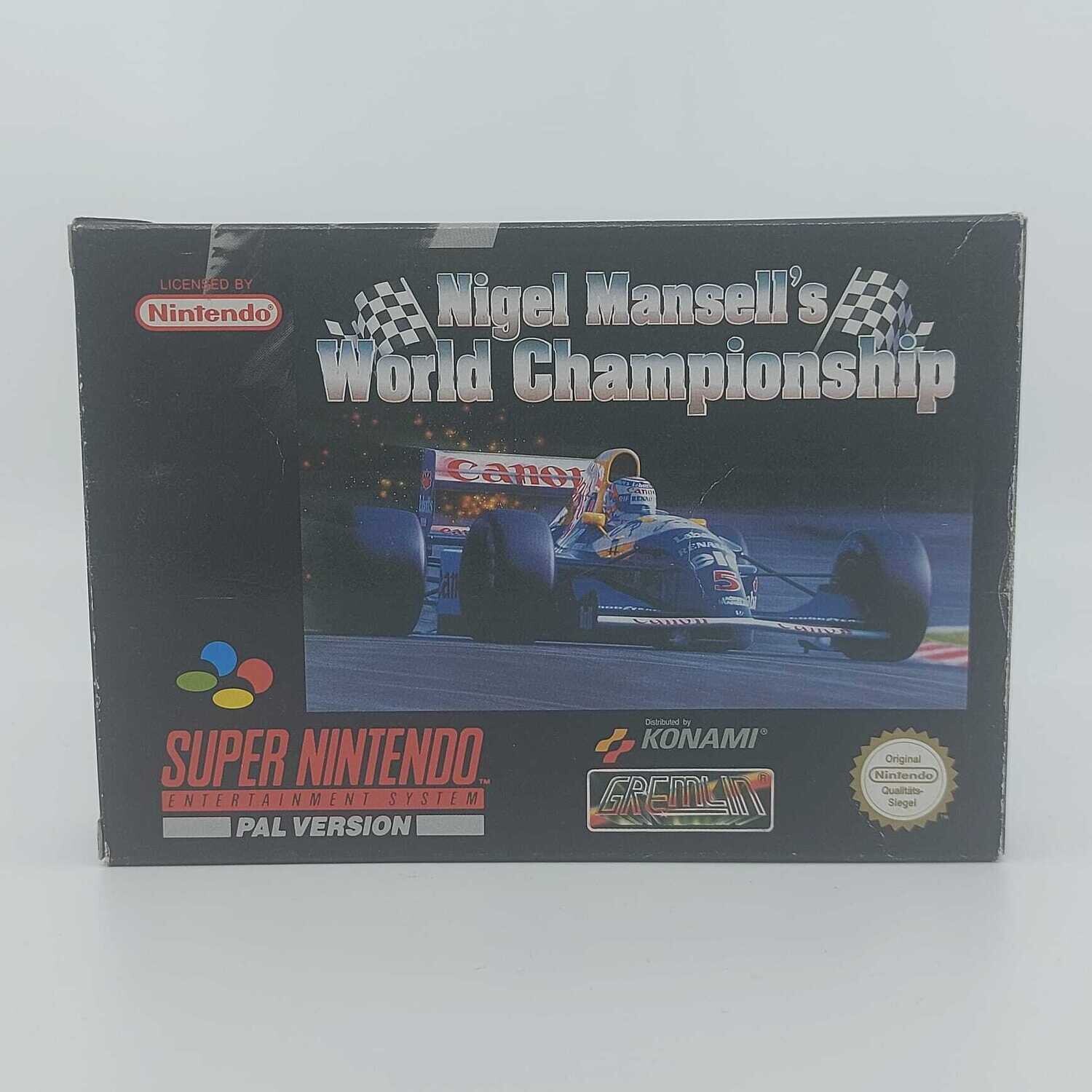 NIGEL MANSELL'S WORLD CHAMPIONSHIP