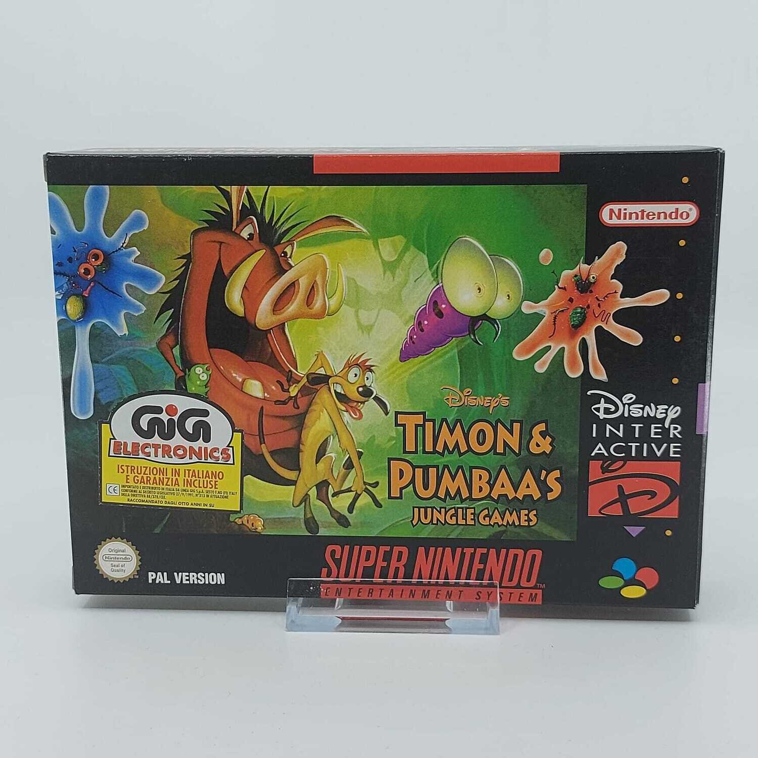 DISNEY'S TIMON & PUMBAA'S JUNGLE GAMES