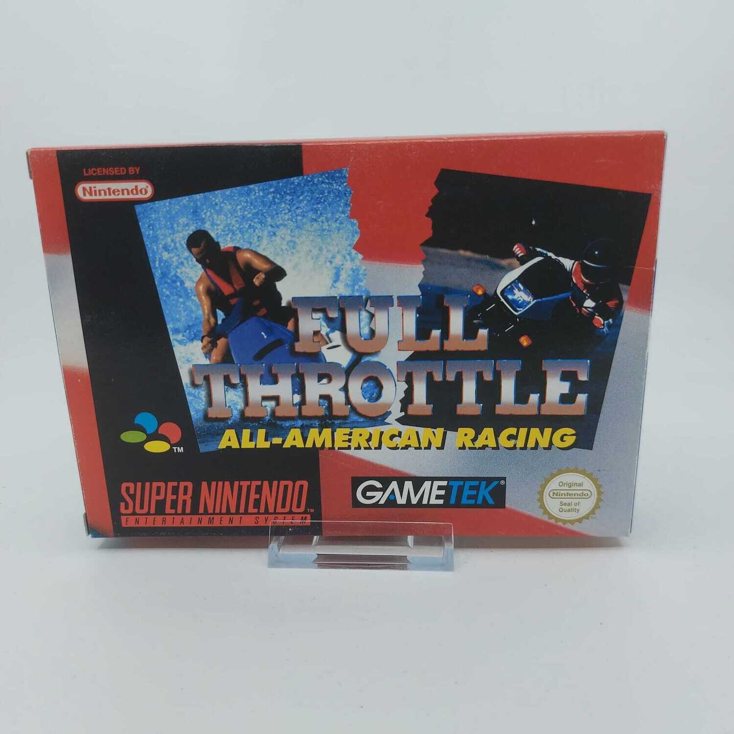 FULL THROTTLE ALL-AMERICAN RACING