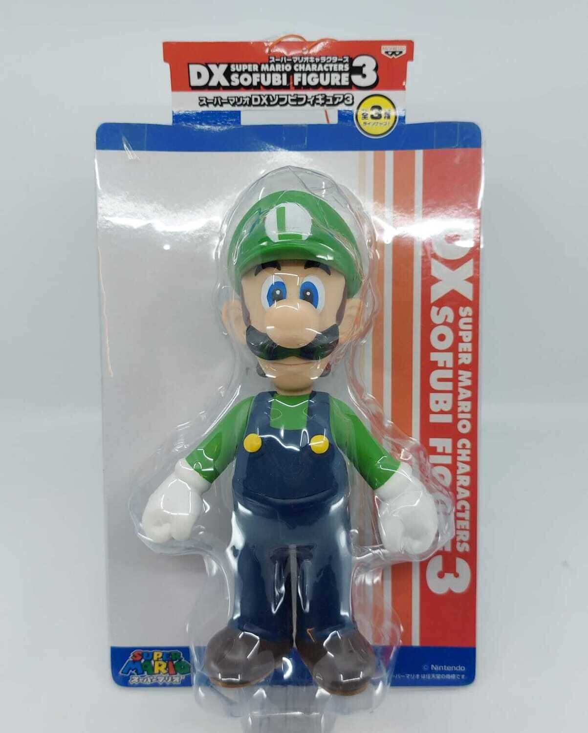 LUIGI - DX SUPER MARIO CHARACTERS - SOFUBI FIGURE