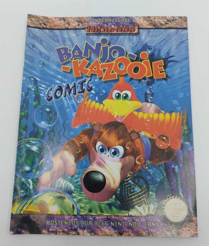 CLUB NINTENDO SONDERHEFT - COMIC- BANJO UND KAZOOIE