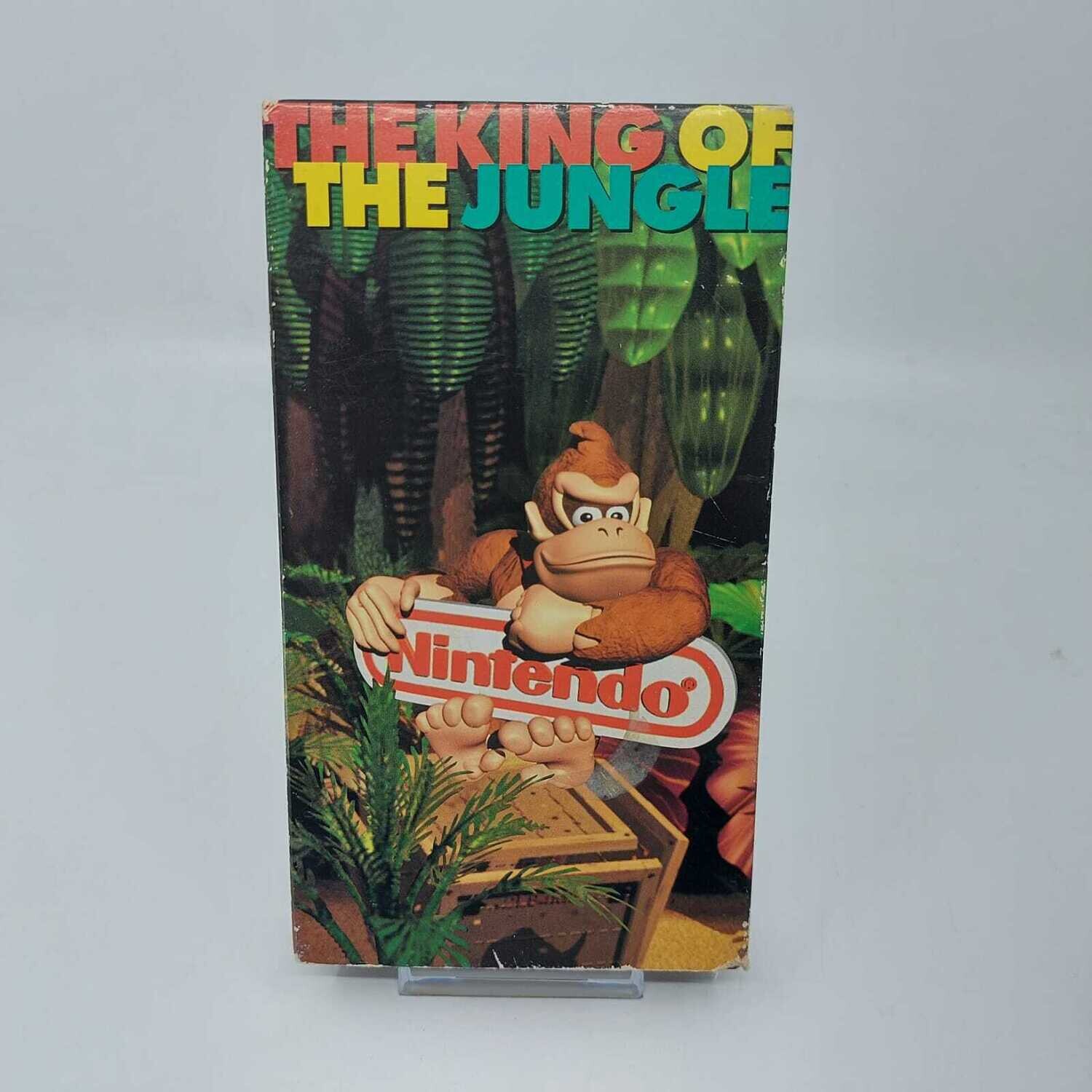 NINTENDO VHS KASSETTE - THE KING OF THE JUNGLE