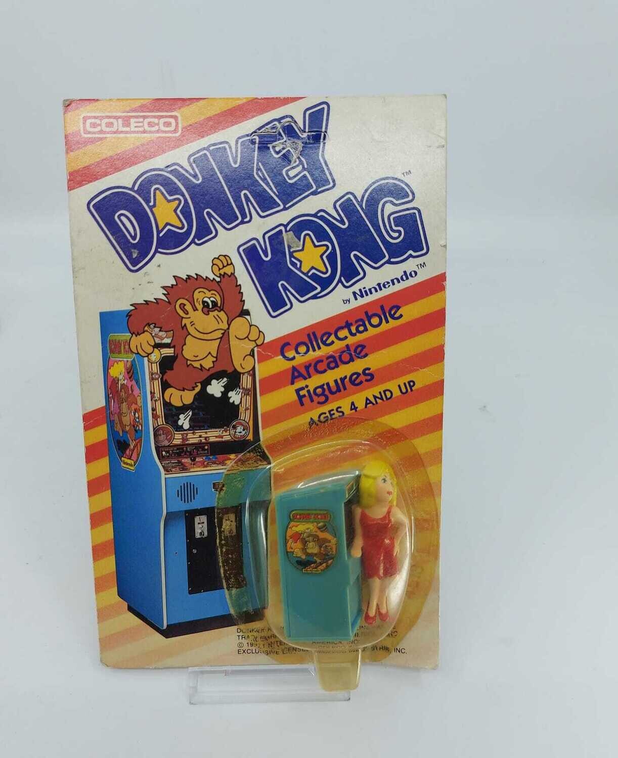 DONKEY KONG BY NINTENDO - COLLECTABLE ARCADE FIGURES - PAULINE