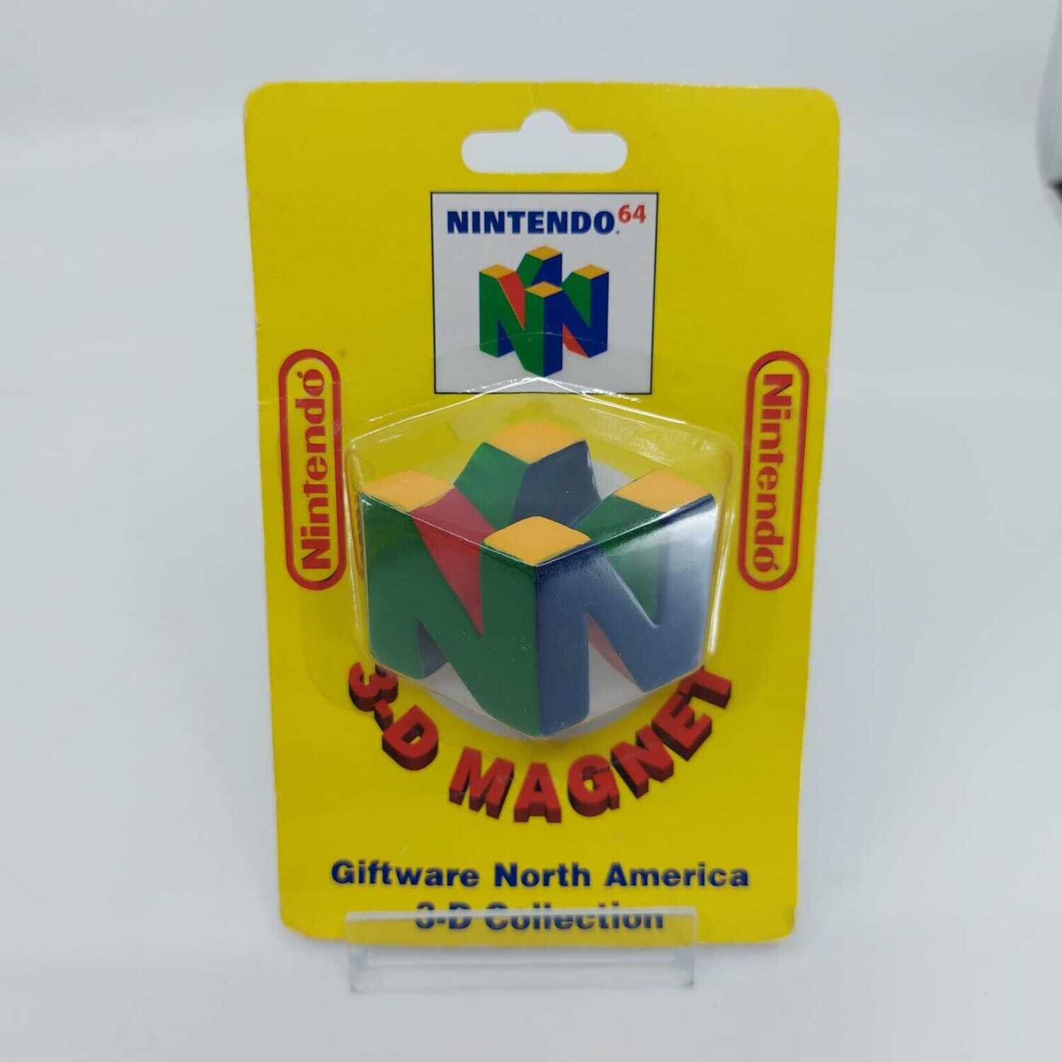 NINTENDO N 64 - 3 D MAGNET - N 64 STAR