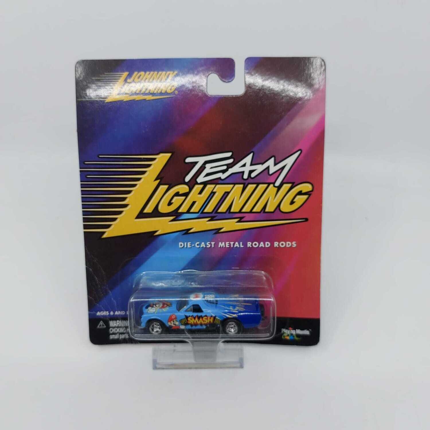 JOHNNY LIGHTNING - DIE CAST METAL ROAD RODS - SUPER SMASH BROS.
