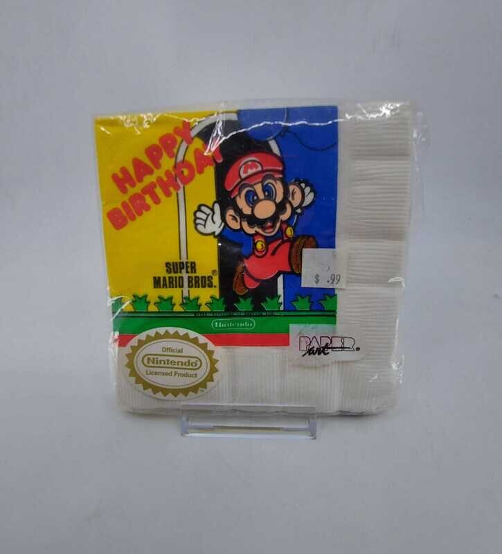 NINTENDO - SUPER MARIO BROS. - HAPPY BIRTHDAY - SERVIETTEN