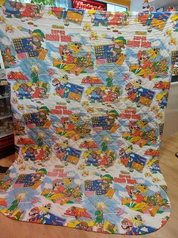 NINTENDO -  BETTÜBERWURF -SUPER MARIO BROS. & THE LEGEND OF ZELDA