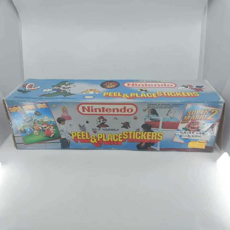 NINTENDO - PEEL & PLACE STICKERS - DEKORATION
