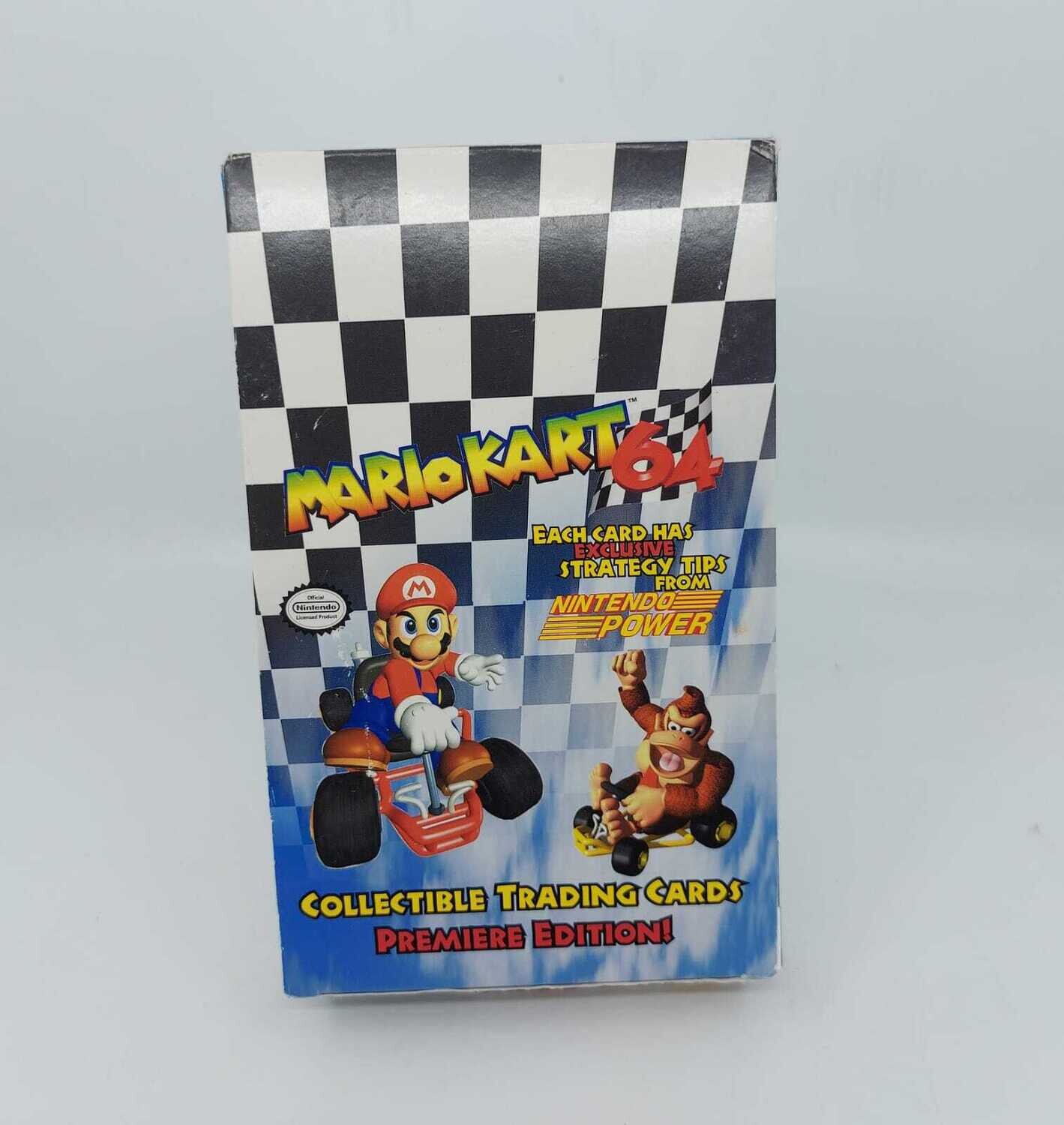 NINTENDO - MARIO KART 64 - COLLECTIBLE TRADING CARDS