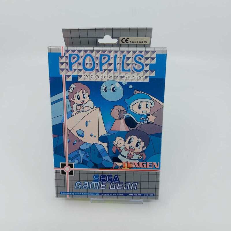 SEGA GAME GEAR - POPILS - THE BLOCKBUSTING CHALLENGE
