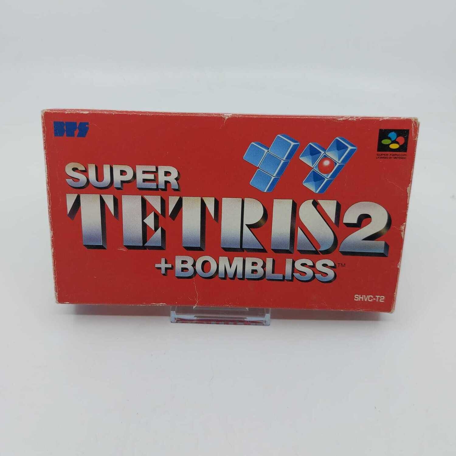 NINTENDO FAMICOM - SUPER TETRIS 2 + BOMBLISS