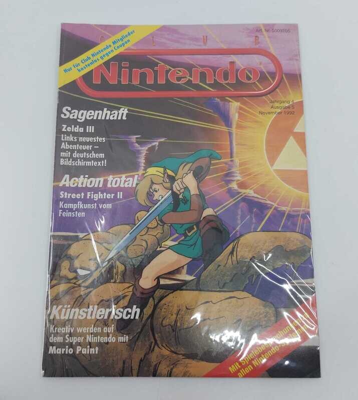 CLUB NINTENDO - ZEITSCHRIFT - 1992