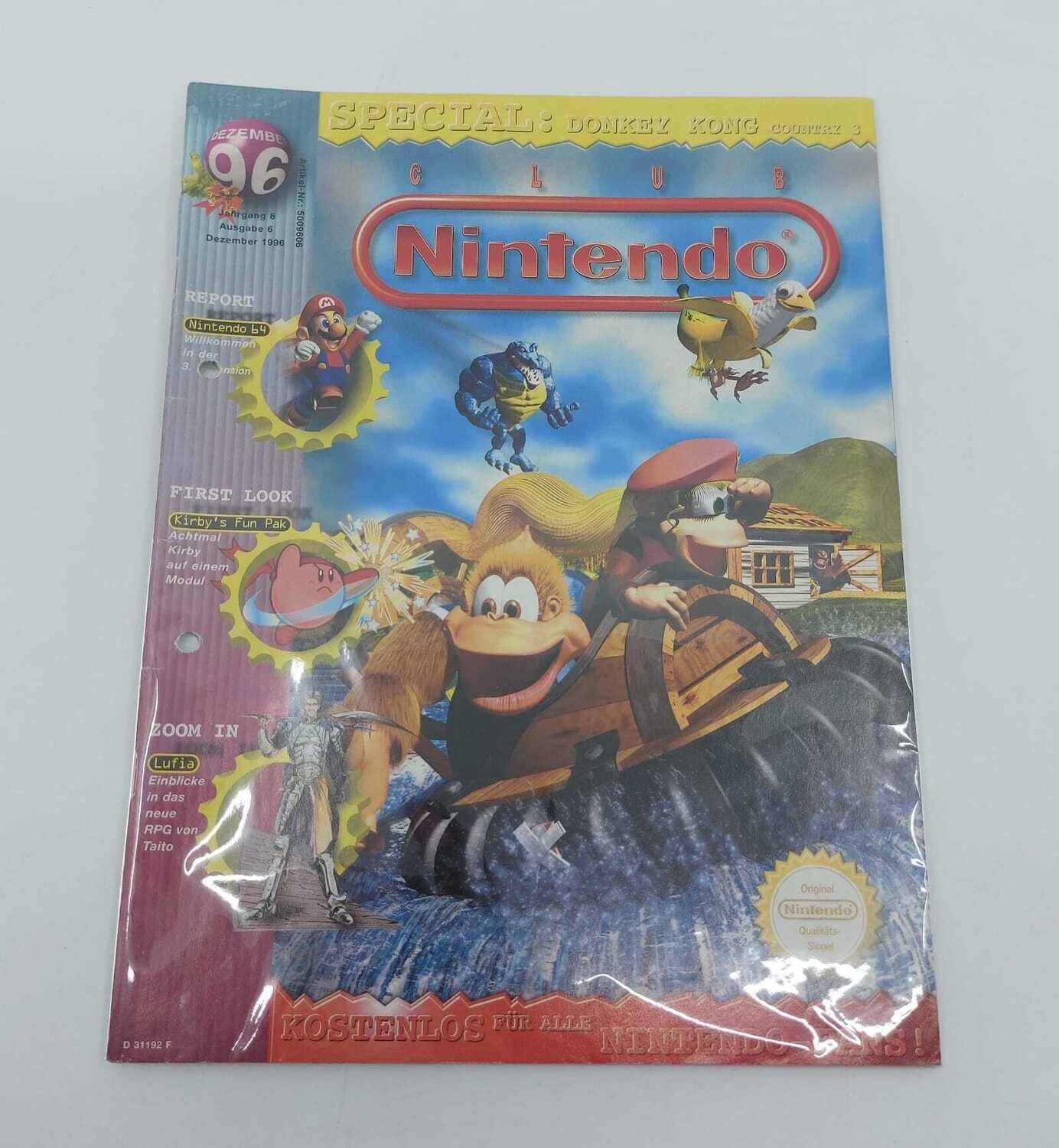 CLUB NINTENDO - ZEITSCHRIFT - 1996