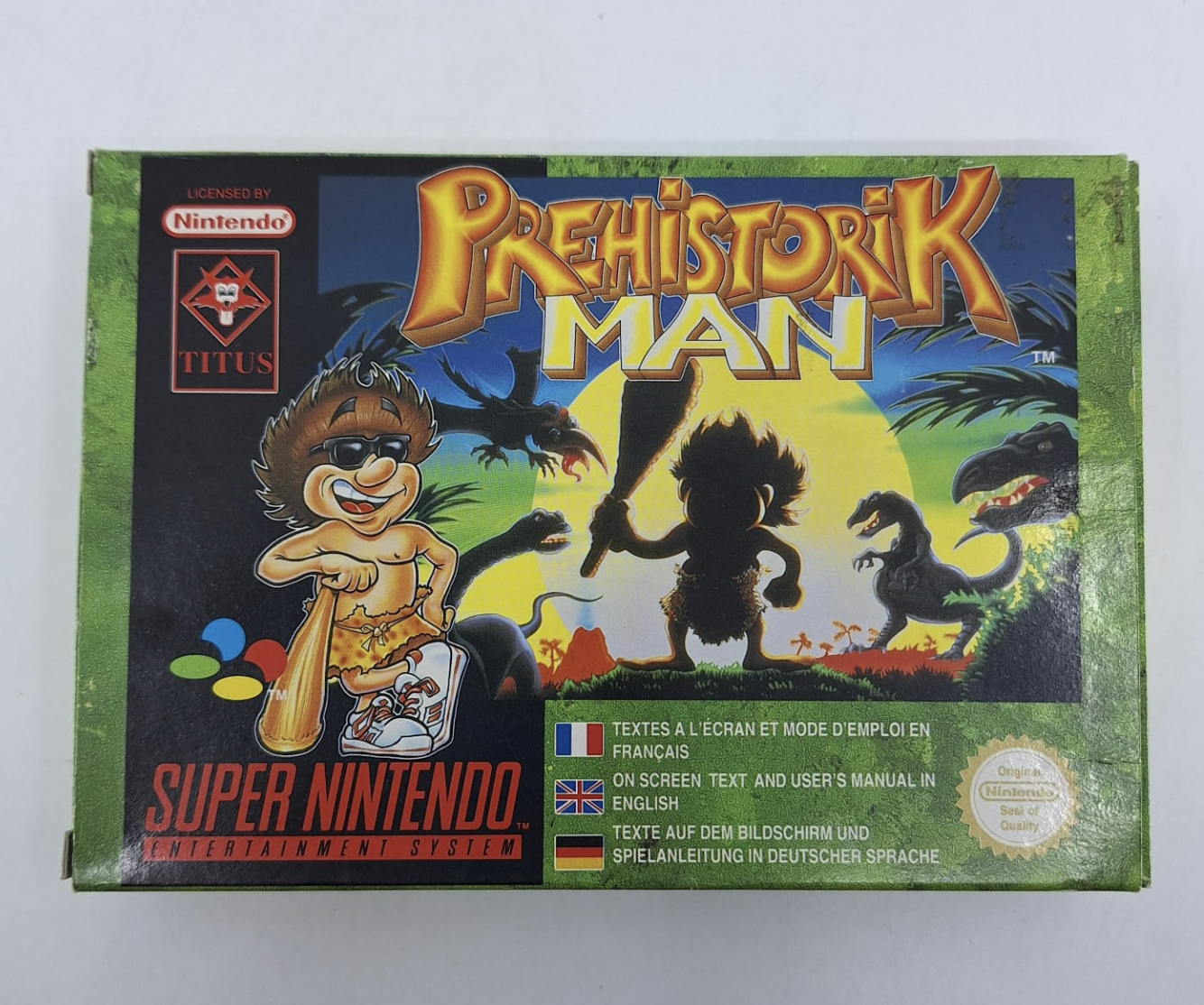 PREHISTORIK MAN - GAME