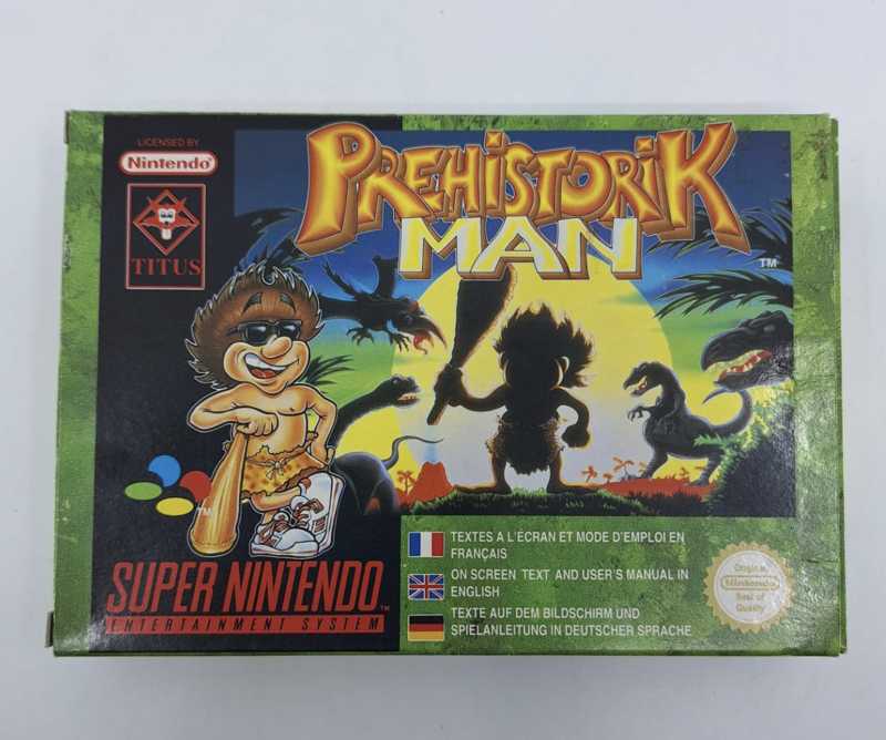 PREHISTORIK MAN - GAME