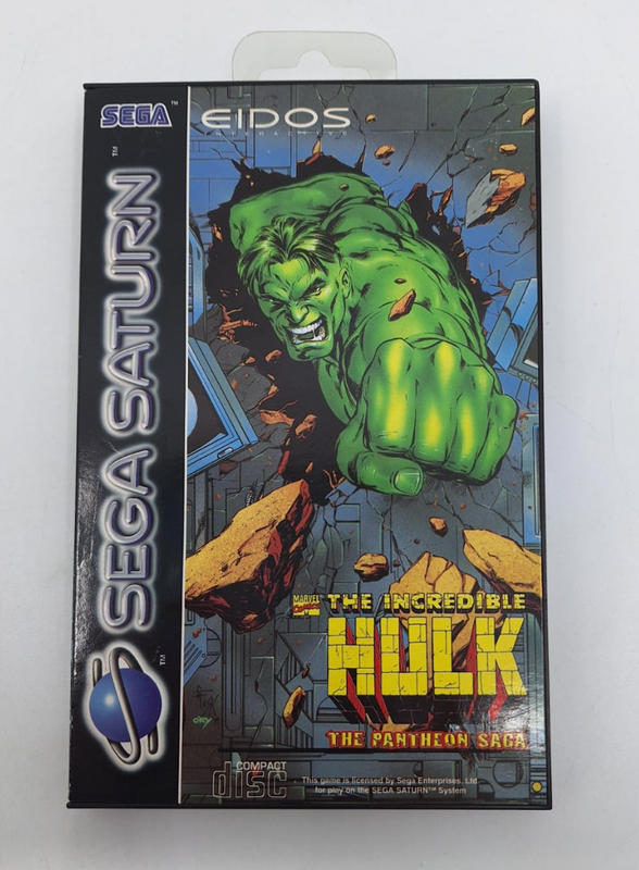 SEGA SATURN - THE INCREDIBLE HULK - THE PANTHEON SAGA