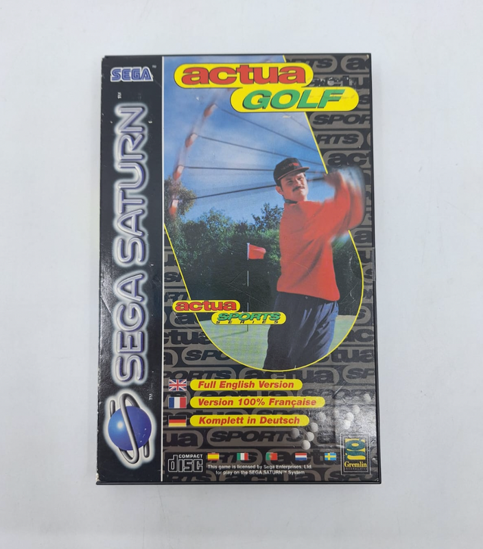 SEGA SATURN - ACTUA GOLF