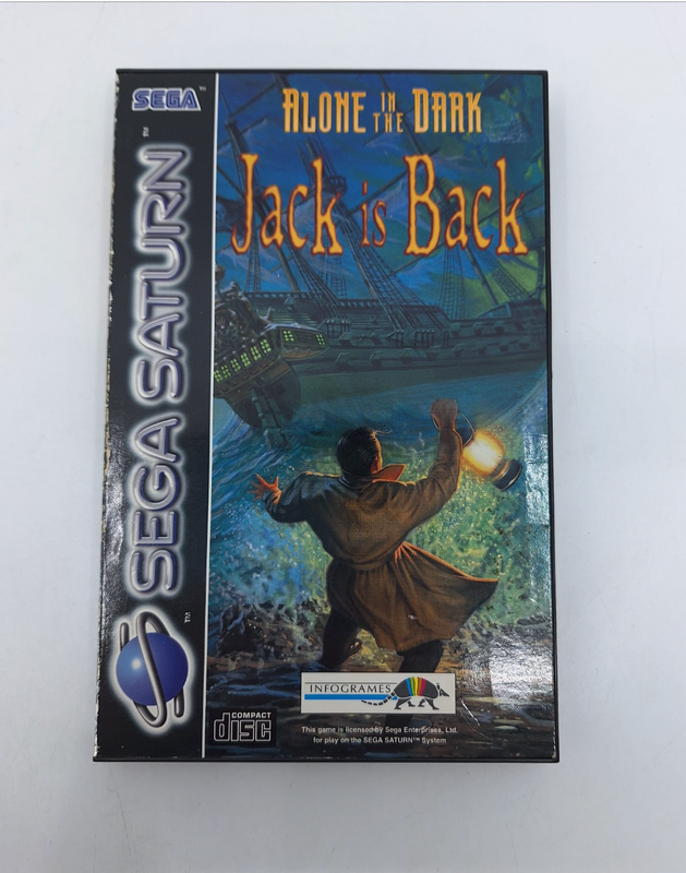 SEGA SATURN - ALONE IN THE DARK -JACK IS BACK