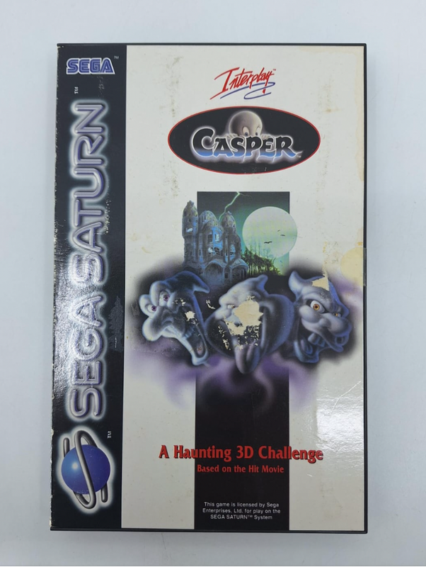 SEGA SATURN - CASPAR - A HAUNTING 3D CHALLENGE