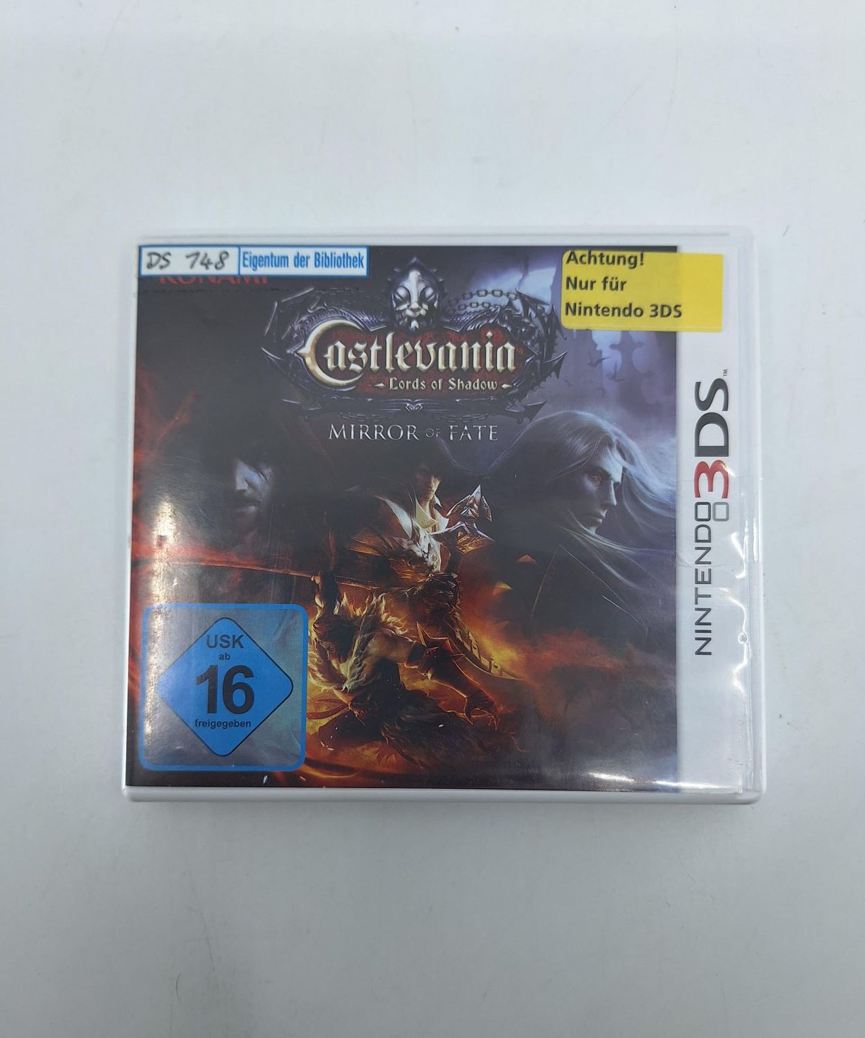 3DS - CASTELVANIA - LORDS OF SHADOW - MIRROR OF FATE