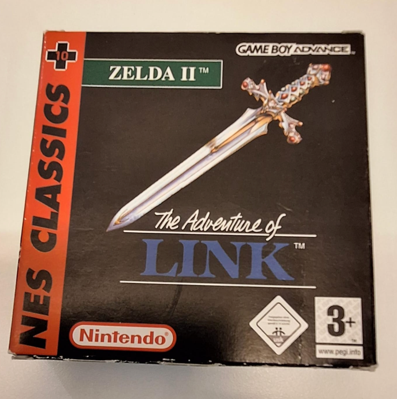 GB ADVANCE - NES CLASSICS - ZELDA 2- THE ADVENTURE OF LINK
