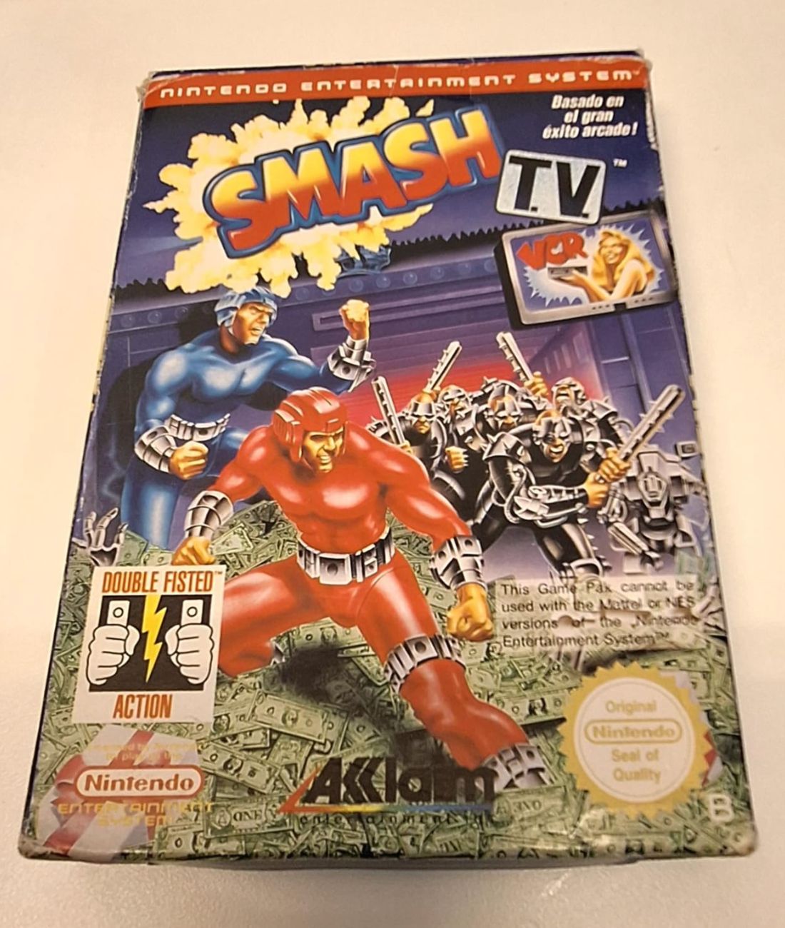 NES - SMASH T.V - (ENGLISCH/SPANISCH)