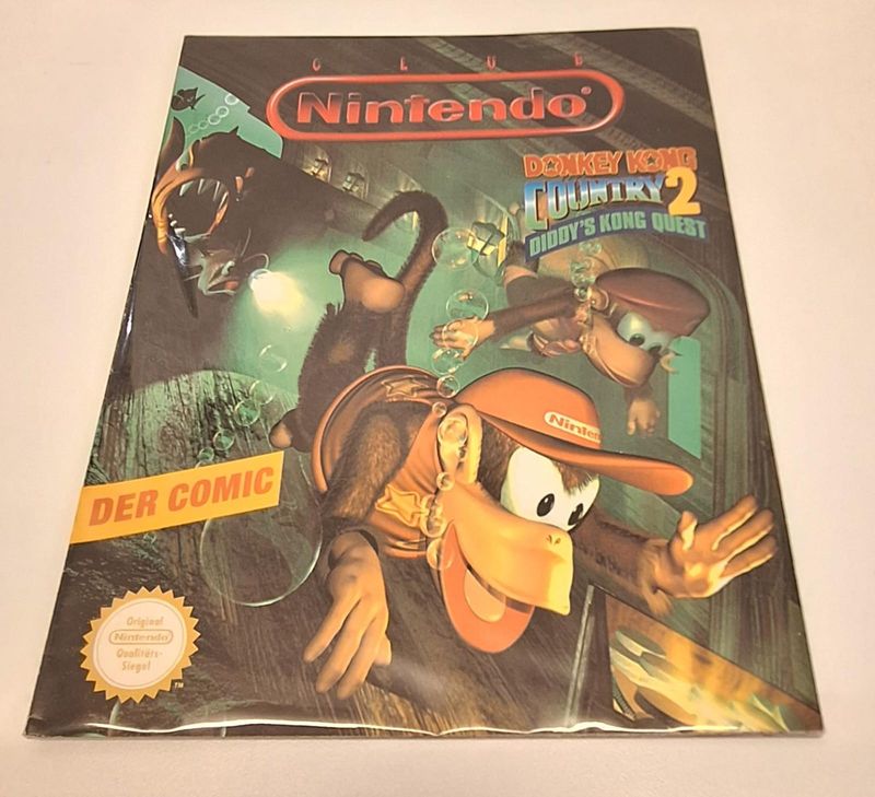 CLUB NINTENDO - DONKEY KONG 2- DIDDY`S KONG QUEST