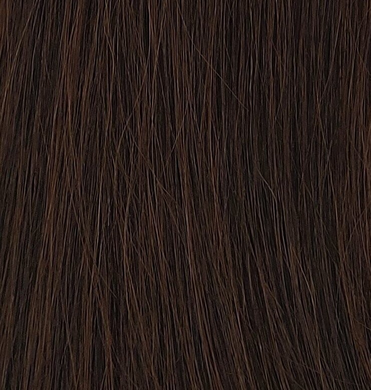 Tresse Deluxe  Echthaar Nr.3 Dunkelbraun