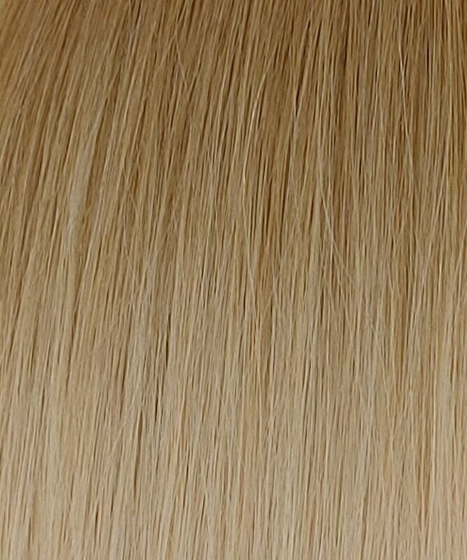 Invisible Tapes Extensions ROOT
Nr.6 Hellbraun auf 24 Helles Goldblond
Russisches Echthaar