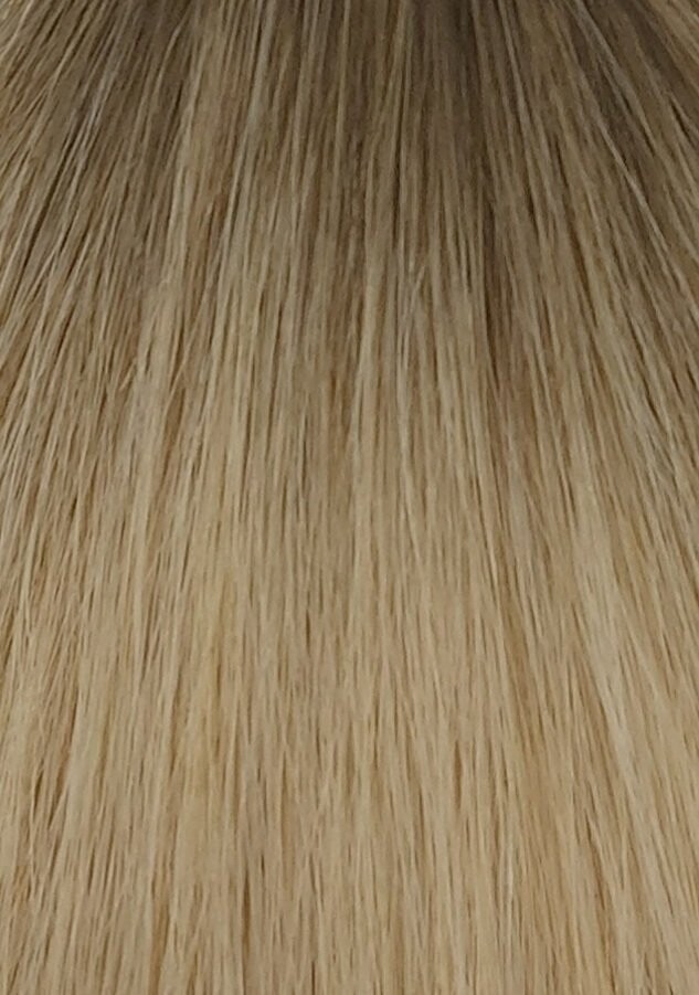 Deluxe Echthaar ROOT Mini
Nr.7a Dirty Blond auf Nr. 24c Champagnerblond