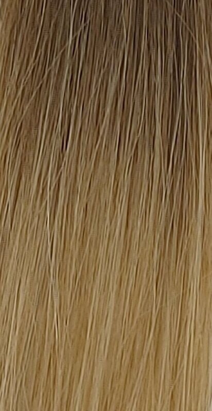 Tresse Deluxe  Echthaar ROOT 
Nr. 7A Dirty Blond auf Nr. 8A Smokey Blond